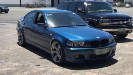 BMW 318i E46 Msport 2002 AT Blue For Sale 