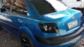 Kia Rio 2009 Top of the Line Blue For Sale 