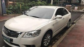 2011 Toyota Camry AT White Sedan For Sale 