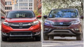 Honda CRV 2018 vs 2017: Spot the changes side-by-side