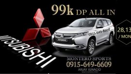 MITSUBISHI MONTERO SPORT 2018 ALL IN PROMO for sale