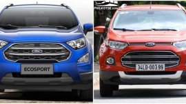 Spot the changes side-by-side: Ford EcoSport 2018 vs 2017