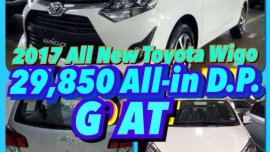 2018 Toyota Wigo G AT Super low downpayment promo for sale