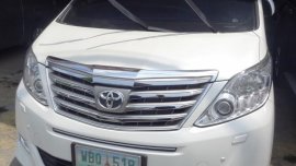 Toyota Alphard 2013 Gasoline Automatic White for sale