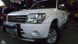 TOYOTA LANDCRUISER Prado 1997 KZJ95 White Beauty Intercooler Turbo Trade ok for sale