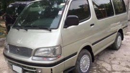 SALE: Toyota Hiace Diesel MT 1997