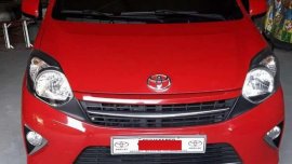 Toyoto Wigo 2017 Automatic Gas Color Red Pampanga Area P445T for sale