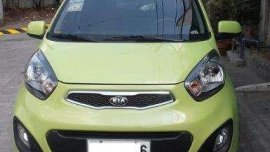 AT Kia Picanto EX 2015 Lime Green for sale