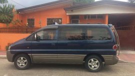 Hyundai Starex Van 2000 Model Blue Color for sale 