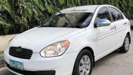 Hyundai Accent CRDI White 2008 FOR SALE