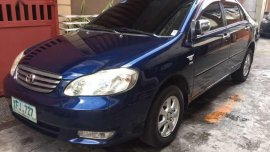 Toyota Corolla Altis 2002 J Blue Sedan For Sale 