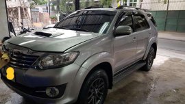 2015 Toyota Fortuner G AT Silver SUV For Sale 