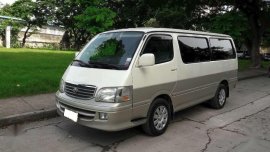 2002 Toyota Super Grandia 3L diesel engine.