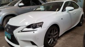 2013 Lexus IS 350F Sport White For Sale 