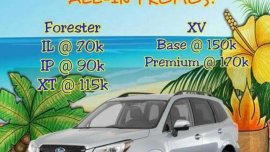 Brand new Subaru Forester for sale