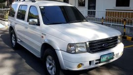 2005 Ford Everest 4x2 White Mechanical Diesel