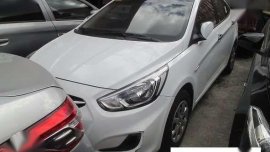 2015 Hyundai Accent GRAB MT white for sale