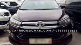 2018 Toyota  Innova 2.8 G dsl AT for as low as 135k allin DP