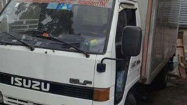 2015 Aluminum van ISUZU Elf truck for sale