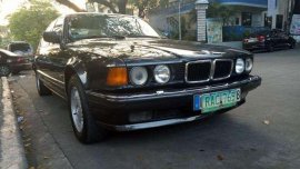 BMW 750iL 1990 AT Gray Sedan For Sale 