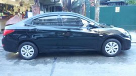 hyundai accent 2017 manual black for sale 
