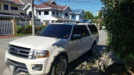 Ford Expedition El 2016 White SUv For Sale 