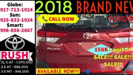Call Now: 09258331924 Casa Sale 2019 Brand New Toyota Rush E MT Low-End