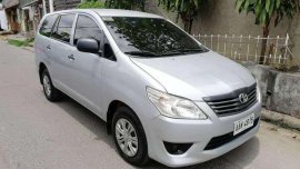 Toyota Innova 2014 J Diesel MT Silver For Sale 