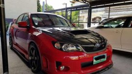 2011 Subaru Wrx Sti MT Red Sedan For Sale 