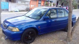 fresh honda city 1998 1.3effi blue for sale 