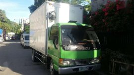  isuzu insolated van manual green for sale 