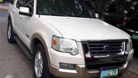 Ford Explorer 2008 Eddie Bauer white FOR SALE