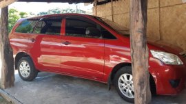 Toyota INNOVA 2013 Best Offer Red For Sale 