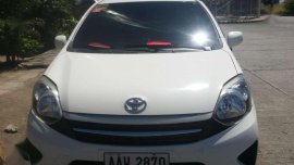 Toyota Wigo 2014 Manual White For Sale 