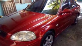 Honda Civic lxi 1996 AT Red Sedan For Sale 