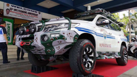 Philippine National Police presents their new Montero-based MPPV