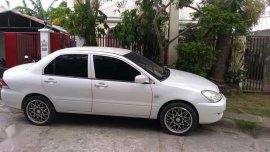 2007 Mitsubishi Lancer Glx White For Sale 