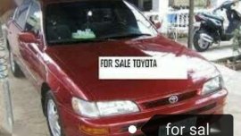 Toyota Corolla red for sale 