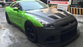 2009 to 2018 Nissan Gtr R35 Front BUMPER Dry Carbon Fiber Top Racing