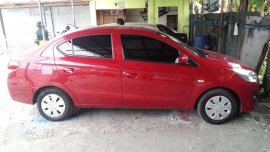 Mitsubishi Mirage G4 GLX Red 2016 AT No assume balance vios accent