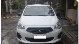 2015 Mitsubishi Mirage g4 MT White for sale