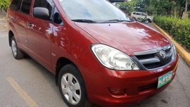Toyota Innova J Diesel Maroon original paint manual 2007