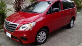 Toyota Innova-E DSL. M.T. 2014 not 2015 2013