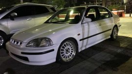 Honda Civic Manual White Sedan For Sale 