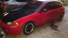 Honda Civic EG Hatchback 1994 Red For Sale 