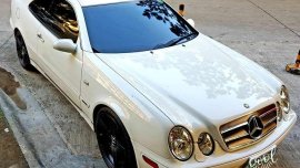 Mercedes Benz CLK Matic White For Sale 