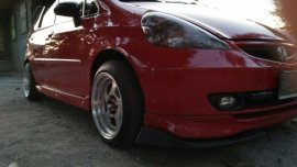 Honda Jazz 2005 Red Top of the Line For Sale 