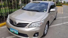 2013 Toyota Corolla Altis G (not elantra civic focus nor forte)