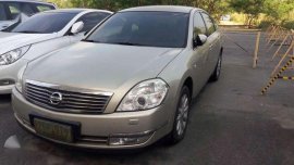 2007 Nissan Teana Automatic Silver For Sale 
