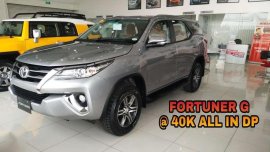 40K All In 2018 Toyota Fortuner G DSL